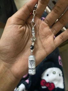 Monster Energy Keychain Charm