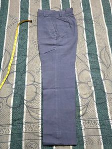 Men's Grey Formal Trousers