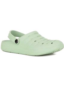 Light Green Comfort Clogs