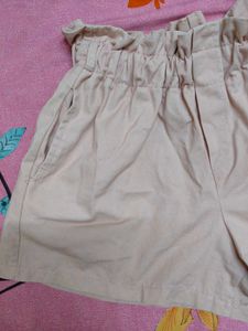 Cute Paperbag Waist Shorts