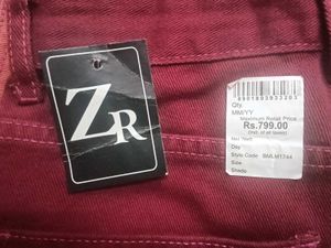 Red Wide Leg Jeans