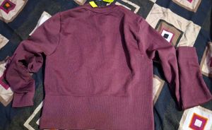 Zudio Ribbed Knit Zip-Up Sweater