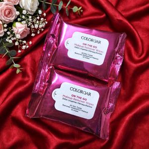 Pack of 2 Colorbar On The Go Makeup Remover Wipes