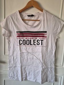 White "90's Were The Coolest" T-Shirt