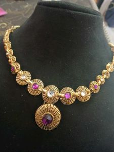 Golden Necklace Set