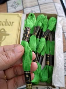 12 piece anchor cotton embroidery thread
