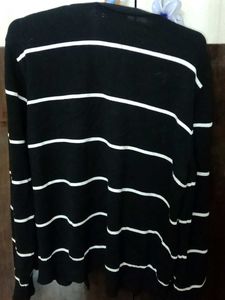 Striped Knit Cardigan