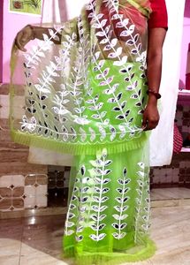 Women Net Saree
