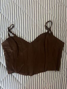 Brown Corset Top