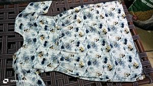 Patterned Mini Dress