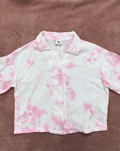 Westside | Y&F | Y2K Cropped Floral Shirt