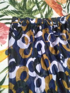 Patterned Midi Skirt