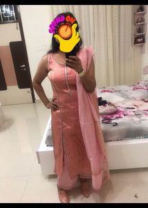Elegant Pink Kurta Set