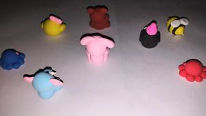 8 Cute Animal clay charms