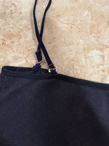 black camisole