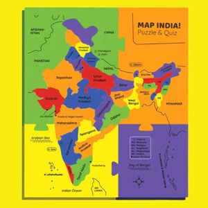 Learn India Geography - Puzzle &amp; Quiz Game