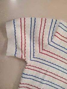 Striped Knit Crop Top