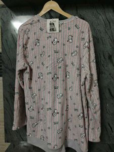 Cute Teddy Bear Pajama Top
