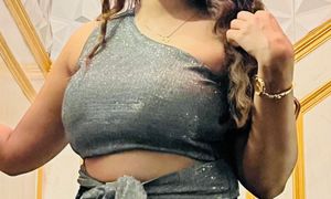 One Shoulder Sexy Bluose Top With Skirt