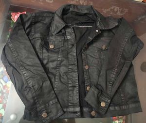 denim black jacket