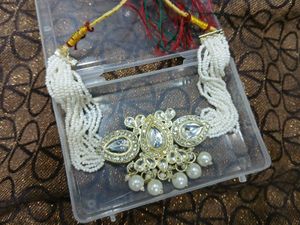 Elegant White Pearl Choker Necklace