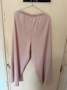 Comfy High-Waisted crinkled Palazzo Pants