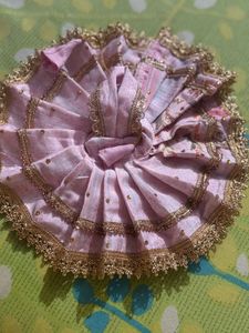 Beautiful Pink laddu gopal ji ki poshak only 1 pic