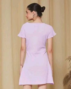 Lilac Mini Dress