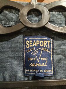 denim casual shirt