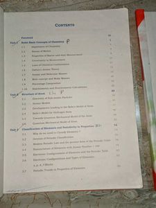 CLASS Xl , PART-l and PART-ll ,Chemistry Textbooks