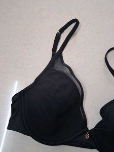 32D ThirdLove Black Mesh Bra