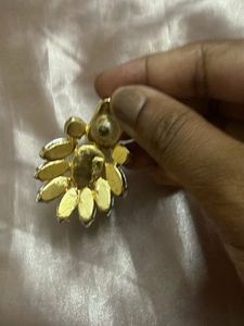 Elegant Floral Crystal Earrings