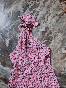 Floral Halter Sundress