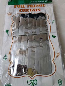 Foil Fringe Curtain- Pack Of 2