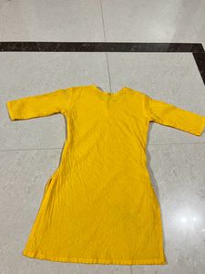 Yellow Tunic Top