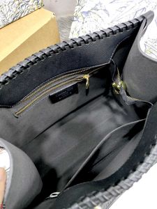 DIOR* *BRAIDED CELESTIAL PRINT HANDBAG WITH WHIPST