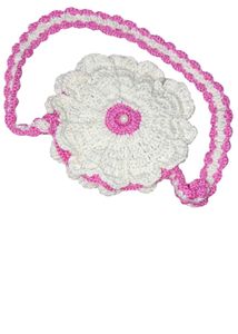 Handmade Crochet Flower Crossbody Bag