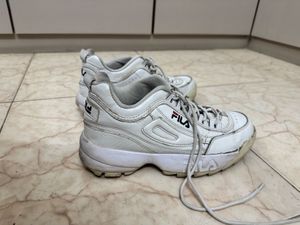 White Fila Sneakers