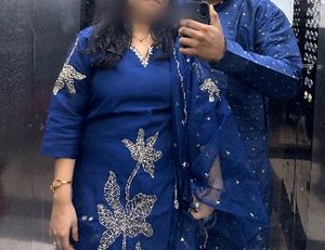 Couple women Kurta Set + men kurt