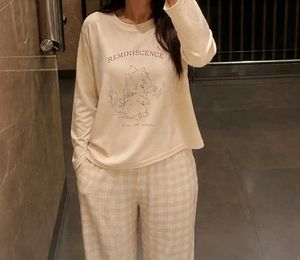 Cute Cat Pajama Set