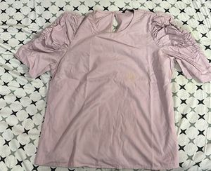 Formal Puffy Shoulder Top