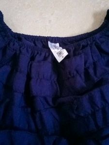 Charming Blue Tie-Waist Dress