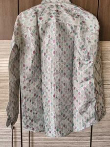 Men's Printed Long Sleeve Shirt M0