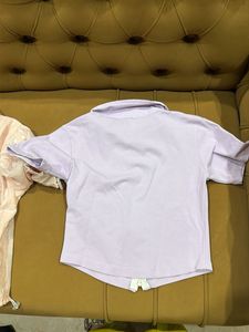 Chic Light Pink Embroidered Puff Sleeve Top