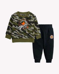 Converse Boys Camo Print Sweatshirt 2 piece set