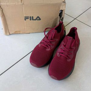 Fila Burgundy shoes