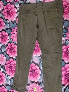 Men's Olive Green Chinos
