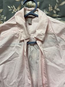 H&amp;M Light Pink Button-Down Shirt
