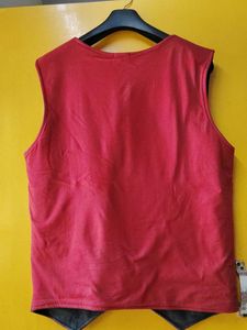 Men's Red Waistcoat