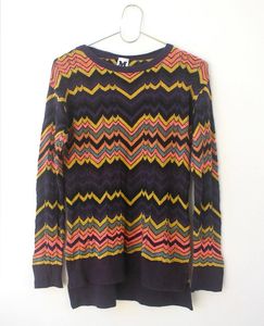 Missoni Multicolor Chevron Knit Top